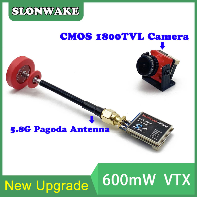 5.8G 48CH 600mW adjustable VTX - огляд і ціна Fpv Drone Vtx