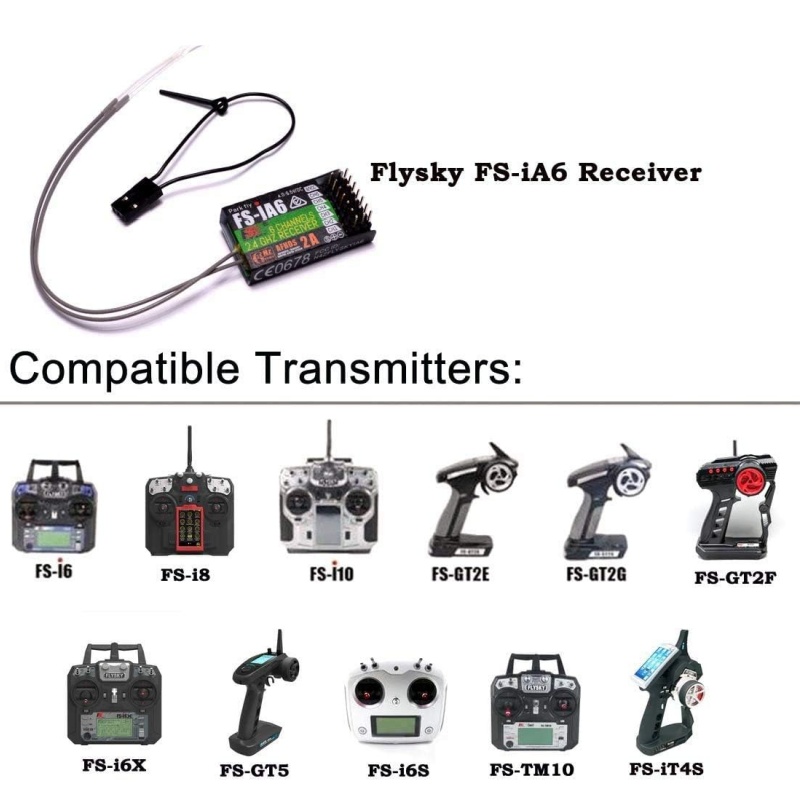 Flysky FS-IA6 Receiver 6CH Dua - огляд і ціна Fpv Drone Battery