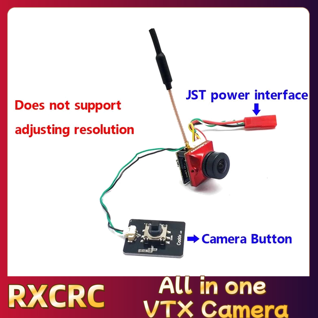 RXCRC 5.8G Module transmitter  - огляд і ціна Fpv Drone Goggles